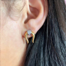 Load image into Gallery viewer, Bull of Heaven Earring - Azza Fine Jewellery