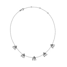 Load image into Gallery viewer, Hama 5 Dancing Pyramid Necklace - Azza Fine Jewellery