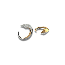 Load image into Gallery viewer, Palm Ring - Half Diamonds - Azza Fine Jewellery
