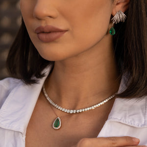 Eden Dream - Emerald Earrings